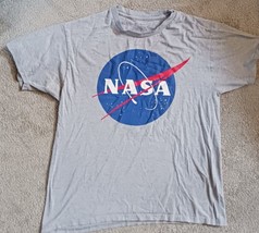 NASA Logo T-shirt NASA Official Meatball Logo Sz L GENTLY WORN - $10.40