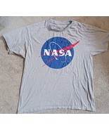 NASA Logo T-shirt NASA Official Meatball Logo Sz L GENTLY WORN - $198.01 MXN
