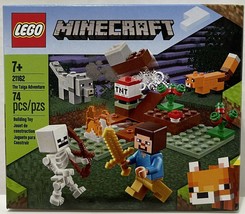 LEGO Minecraft The Taiga Adventure 21162 74pcs 7+ - £18.38 GBP