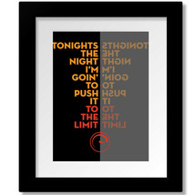 Double Vision by Foreigner Song Lyrics Rock Music Art - Print, Canvas or... - $18.81+