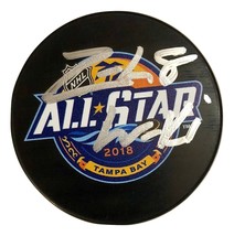 ZACH WERENSKI AUTOGRAPHED Hand SIGNED 2018 ALL-STAR PUCK BLUE JACKETS w/... - £32.04 GBP
