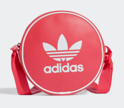 adidas Originals Adicolor Classic Round Bag Unisex Casual Bag Active Pin... - $42.90