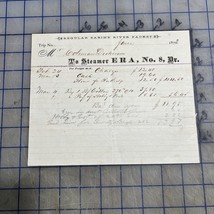 Vintage Ephemera Regular Sabine River Packet Shipping Steamer ERA No 8 Dr - $28.94 CAD