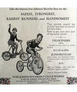 Iver Johnson Bicycle 1929 Christmas Advertisement Velocipedes Juniorcycl... - £39.30 GBP