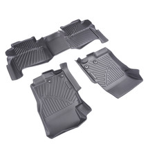 TPE Floor Mat Liners for Nissan Frontier Crew Cab 2022-2024 1st + 2nd row - $80.19