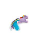 MPP 11 Inch Unicorn Cat Toy Teasers Color Plush Feather Tails Entices Ki... - £11.06 GBP+