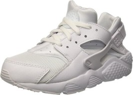 Nike Little Kids Huarache Run Sneakers,White Pure Platinum,13C - $76.85