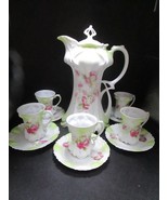 RS Austria cocolatier pot and 5 cups and saucer antique 11 pcs [60J] - $236.95 CAD