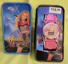 Disney Hannah Montana LCD Watch in Collectable Tin - £11.98 GBP