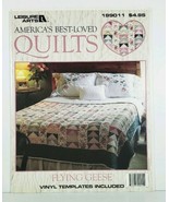 Leisure Arts FLYING GEESE Americas Best- Loved QUILTS Chart Leaflet Temp... - £6.22 GBP