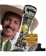Yupanqui Peppercorn Medley for Veggie Grill, 3.5oz Pepper Mill - $29.97