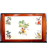 Guy Coheleach Songbird Tray Oak Construction 20&quot; By 12&quot;, Rare and OBO - $44.90 CAD