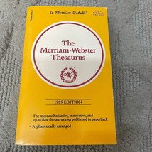 The Merriam Webster Thesaurus Paperback Book from Merriam Webster 1989 Edition - £4.95 GBP