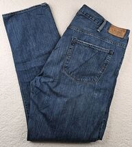 Polo Ralph Lauren Mens Size 42Bx34 Denim Casual 5 Pocket Jeans Medium Wash - $37.61