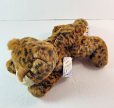 NEW Aurora Flopsies Bean Filled Plush Luther the Leopard 14&quot; Early 2000&#39;s - £19.46 GBP
