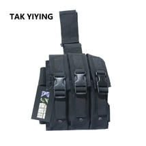 Tak Yiying T Quick Release MP5 Drop Leg Triple Mag Pouch Holder Molle Mag Pouch - £94.76 GBP