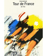 18x24&quot; CANVAS Decor.Room design art print.Tour de France.Bicycle race.Bi... - £46.28 GBP