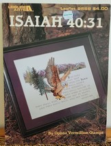 Leisure Arts Isaiah 40:31 Eagle Cross Stitch Leaflet Chart Donna Giampa V. Good - $10.99
