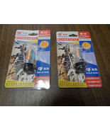 2 Halogen XENON Krypton White Headlight Bulbs 12v 35/35w P15D Scooter Mo... - $111.38 MXN