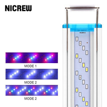 Ultra Thin LED Aquarium Lighting Lamp Aquatic Plant Light 18-75cm Extens... - £16.22 GBP+