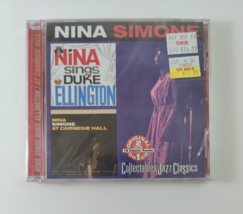 Nina Simone - Sings Duke Ellington / At Carnegie Hall - Cd - Live Brand New j12 - £13.49 GBP