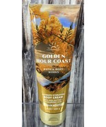 Bath &amp; Body Works 8 fl oz Body Cream Lotion - Golden Hour Coast w/ Aloe ... - £7.65 GBP