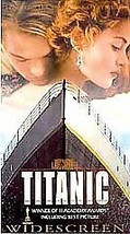 Titanic VHS 2 Tape Set 1998 11 Academy Awards Dicaprio Winslet Factory Sealed - £14.88 GBP