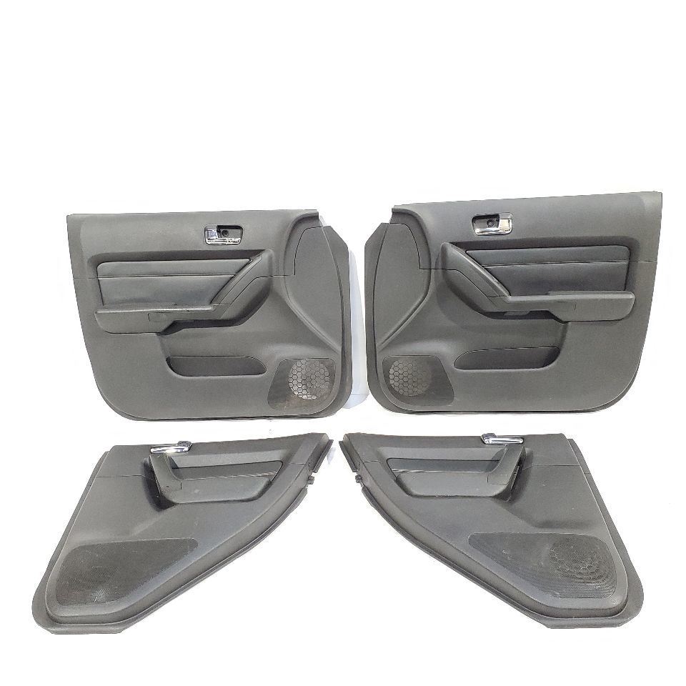 2007 Hummer H3 OEM Set OF 4 Black Door Trim Panels - $371.25