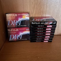 Lot of 10 Fuji DR-I Normal Bias 60 &amp; 90 Minutes Audio Cassette Tape DR-I... - $19.88