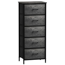 Sorbus Tall Fabric Storage Dresser - Stand Up Tower of 5 Drawers with Steel Fram - £87.81 GBP