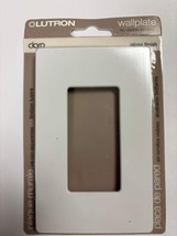 12 PK Lutron CW-1-WH Claro Screwless 1-Gang Wall Plate – Gloss White - $48.00