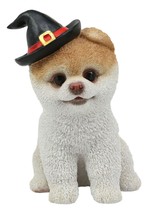 Halloween Boo The World&#39;s Cutest Pomeranian Dog Statue Pet Pal Dogs Collectible - £22.90 GBP