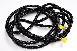 Standard Metric Ribbed Black Pond Hose w/Hose Clamps 1 1/4&quot; (32mm), 16ft... - $39.59