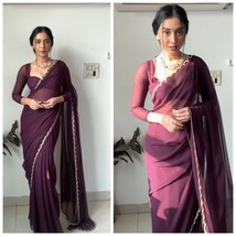 Ready to wear Saree, One minute Saree, Designer Saree, saree for women /... - $73.95