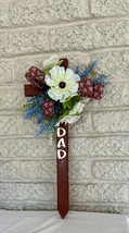 Cemetery, flowers for grave, grave decoration, cross for grave, memorial... - $428.73 MXN