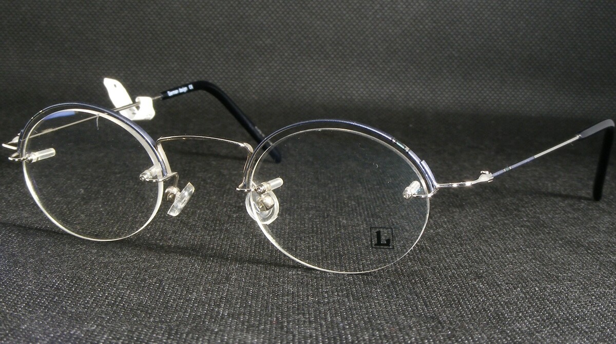 Legorje LE-317 Bleu / Pâle Or/Vert Unique Lunettes Allemand Motif 43-20-140 - $155.26