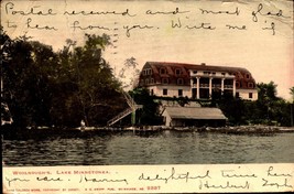 Rare - Woolnough&#39;s At Lake Minnetonka Minnesota - Mn Udb 1907 Postcard BK63 - £7.12 GBP