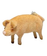 Vintage West Germany Handwork KUNSTLERSCHUTZ Pink Flocked Figure Mini Mi... - $639.77 MXN