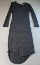 Trendyland Sweater Dress Womens Size Medium Gray Blend Knit Long Sleeve ... - £15.10 GBP