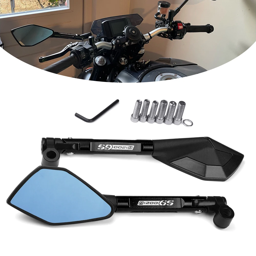 For BMW R1200GS Adventure 1200 GS R1200RT Motorcycle Metallic Rear View ... - $52.79