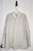 Wah Maker Shirt Mens 2XT Grandad Collar Long Sleeve Western Frontier Mad... - $25.00