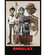 Gorillaz Poster Band Characters The 1 - $12.64 CAD