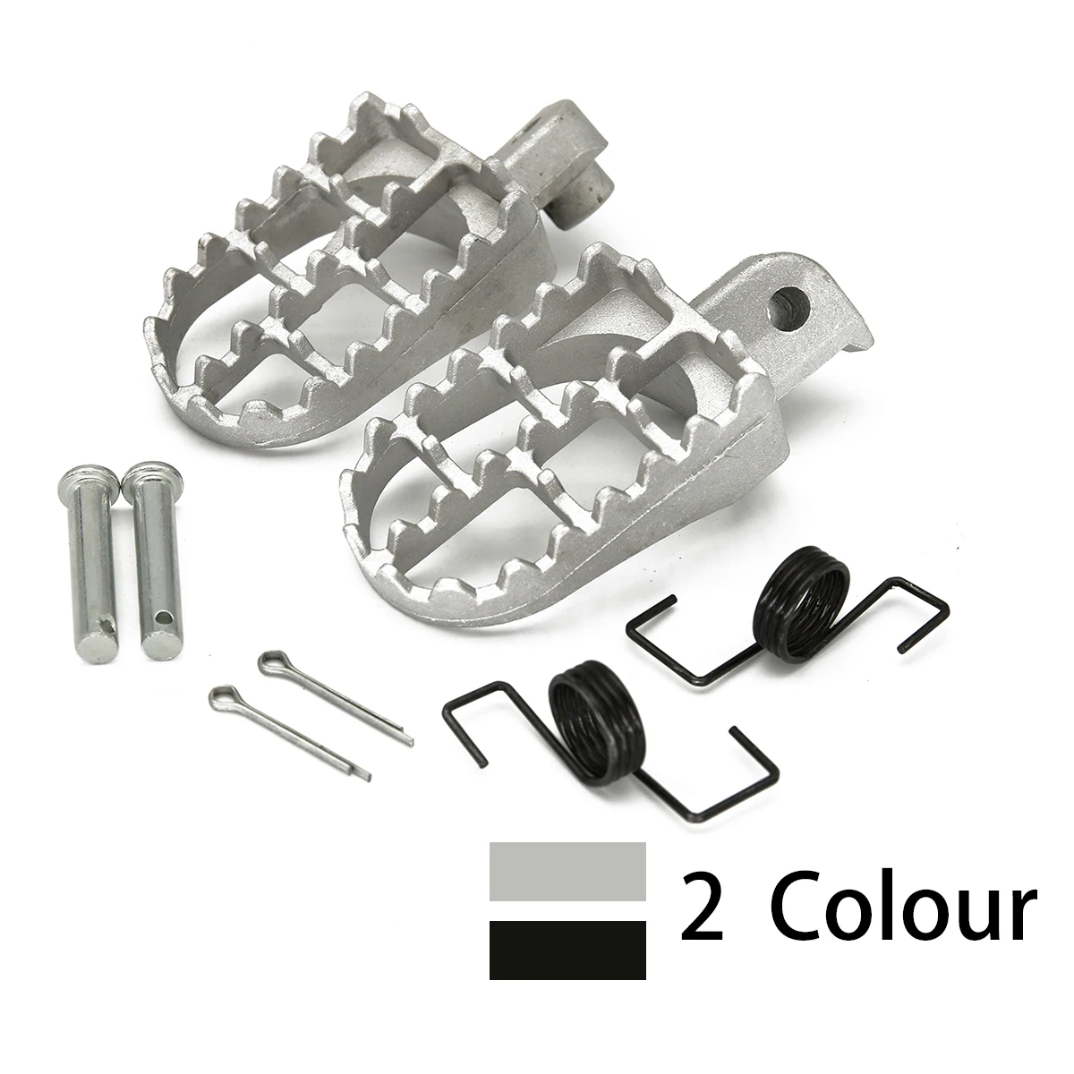 CNC Billet WIDE FAT Foot Pegs Pedal Pads For Yamaha TW200 PW50 PW80 Bikes - $28.02+
