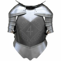 Metal Breast/Chest Plate Armor With Steel Warrior Pauldron Medieval Shou... - £349.11 GBP