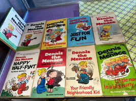 Dennis The Menace Comic Book Lot Of 9 Books 1960,70s PB by Hank Ketcham - $32.73