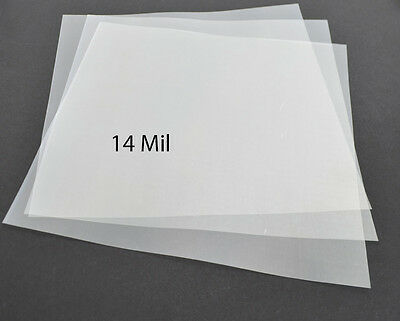 14Mil Clear Mylar Sheets Blank Stencils Cricut airbrush Quilting 12x12" (10Pack) - $23.99