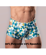 MALE POWER MINI SHORT CUT IT OUT BLUE - $413.68 MXN