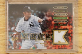 2007 Fleer Ultra Strike Zone Materials Mike Mussina SZ-MM HOF Baseball Card - $9.84