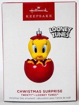 Hallmark  Chwistmas Surprise Tweety Looney Tunes  Keepsake Ornament 2023 - £17.13 GBP