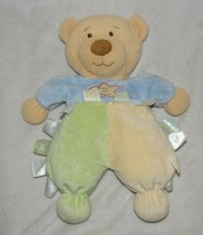 KIDS PREFERRED BABY&#39;S 1st BEAR STUFFED ANIMAL PASTEL with SATIN TAGS PLU... - £61.86 GBP